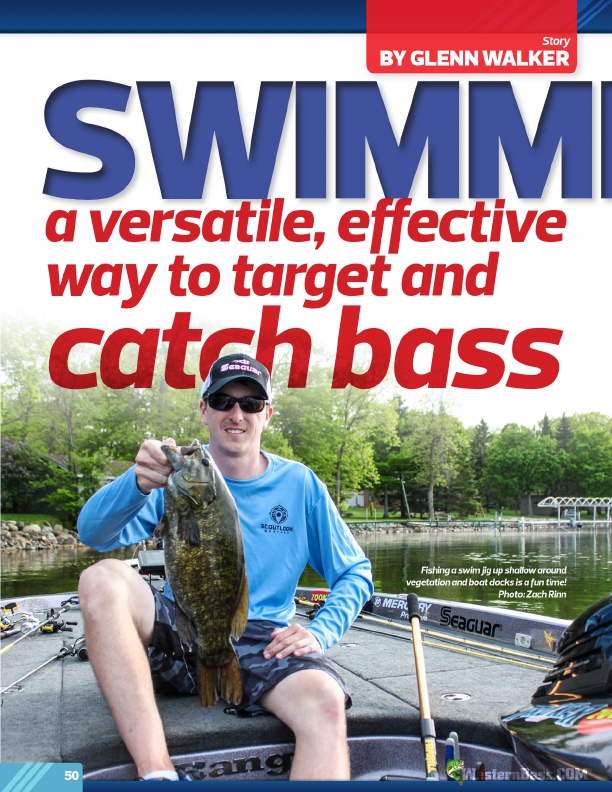 spring bass fishing tips, swim jigs pro tips with glenn walker bass fishing angler